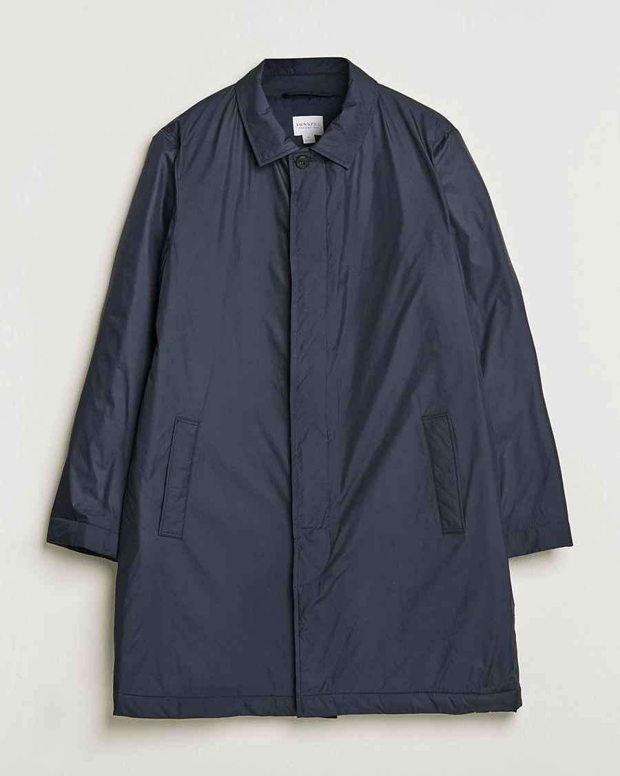 Heren | Jassen | Sunspel | Recycled Polyester Padded Coat Navy