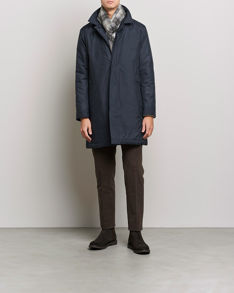 Heren | Jassen | Sunspel | Recycled Polyester Padded Coat Navy