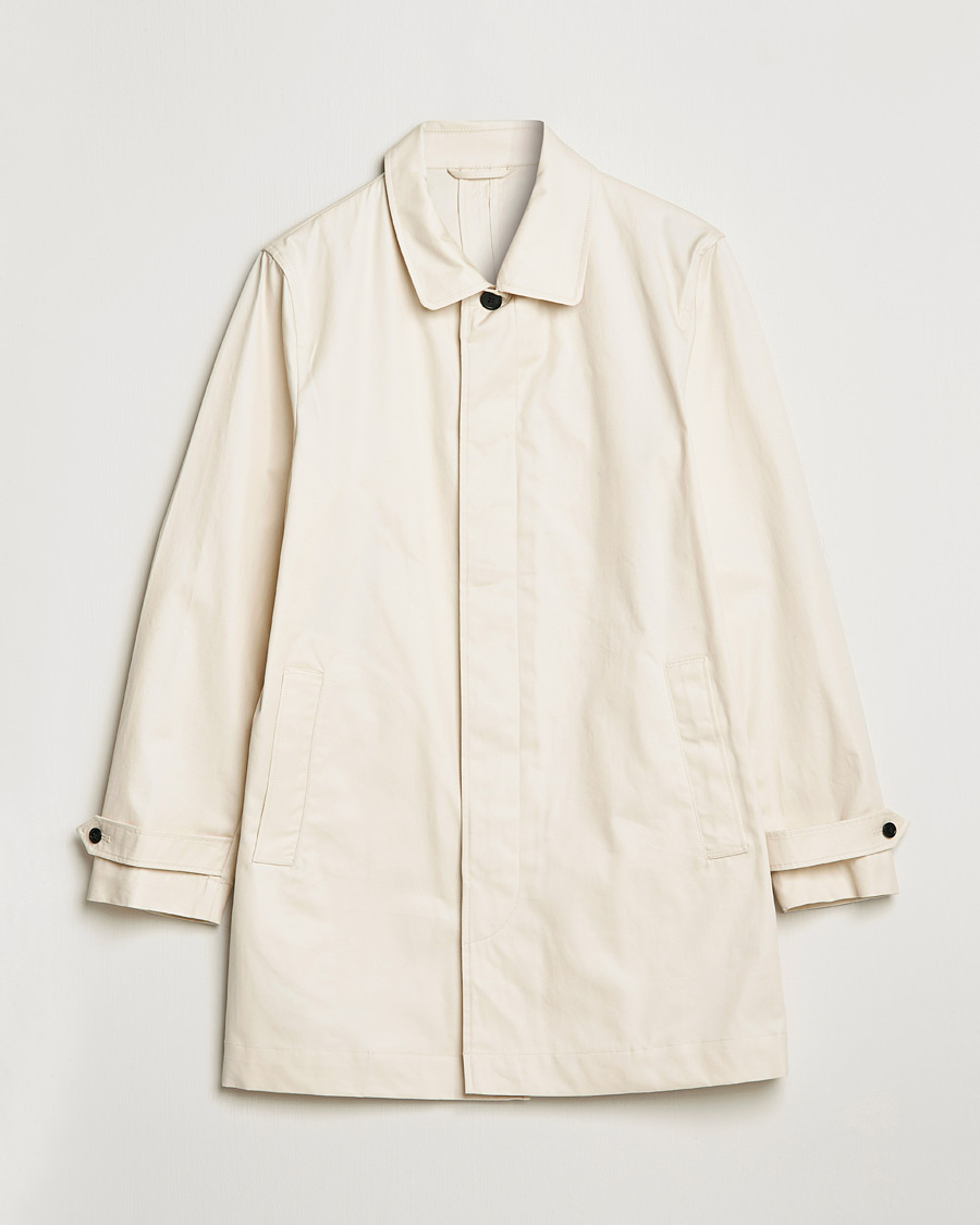 Heren | Jassen | Sunspel | Paul Weller Technical Cotton Mac Stone