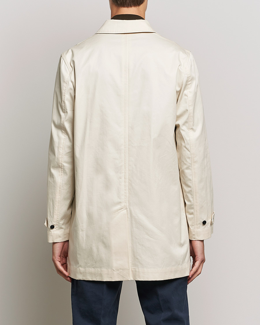 Heren | Jassen | Sunspel | Paul Weller Technical Cotton Mac Stone