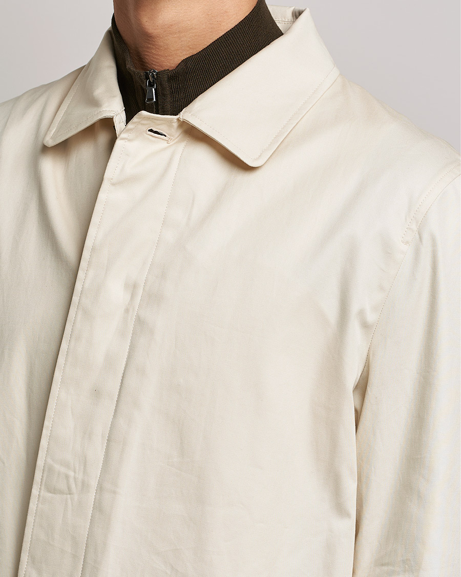 Heren | Jassen | Sunspel | Paul Weller Technical Cotton Mac Stone