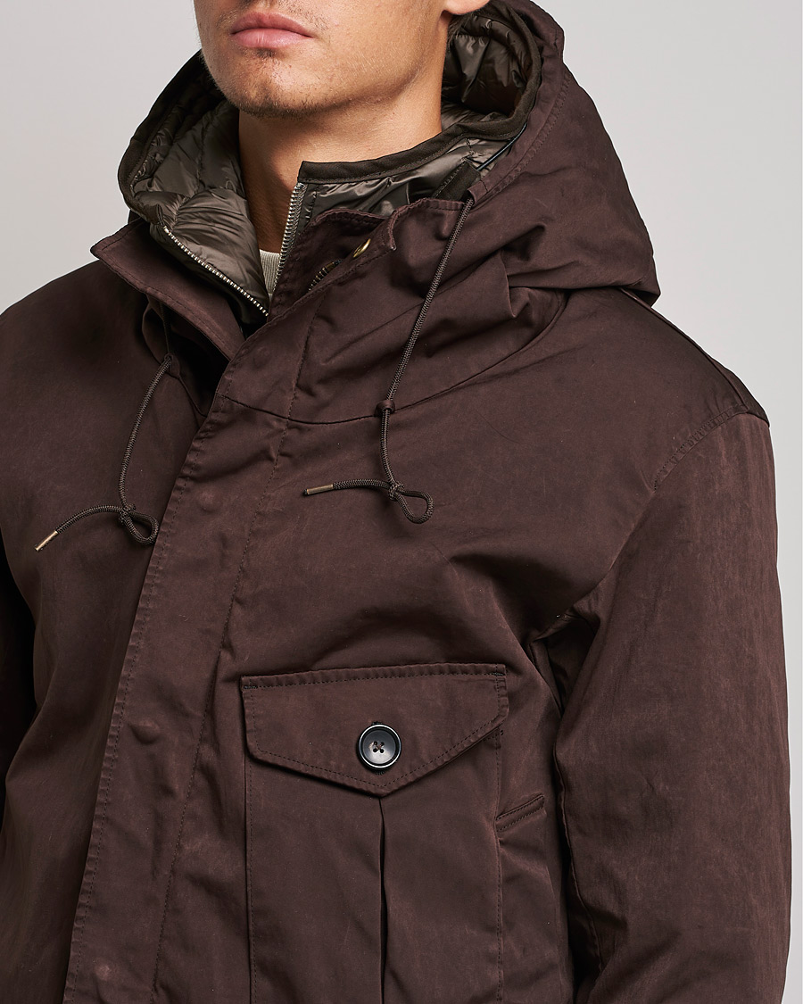 Heren | Jassen | Ten c | OJJ Cyclone Parka Brown