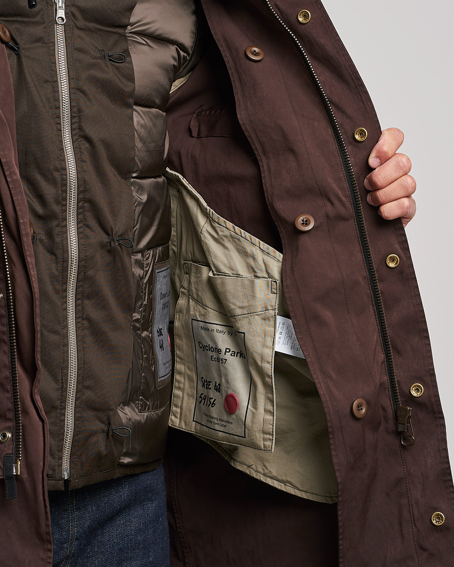 Heren | Jassen | Ten c | OJJ Cyclone Parka Brown
