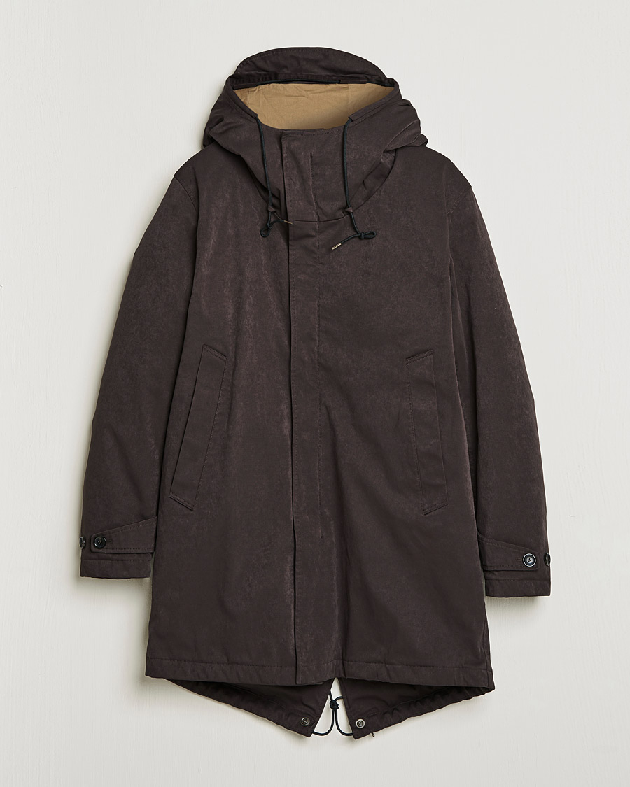 Heren | Jassen | Ten c | OJJ Core Down Parka Dark Brown