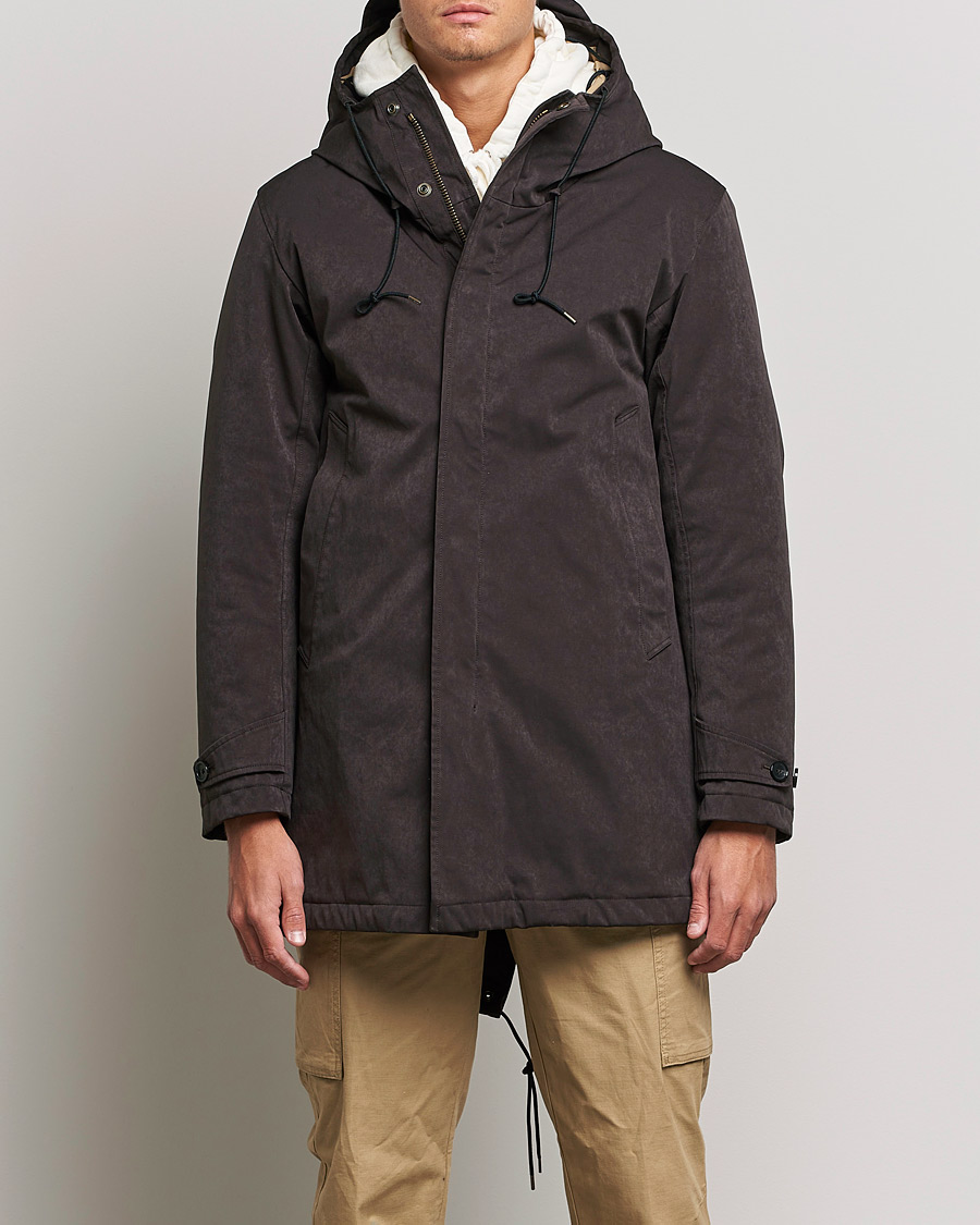 Heren | Jassen | Ten c | OJJ Core Down Parka Dark Brown
