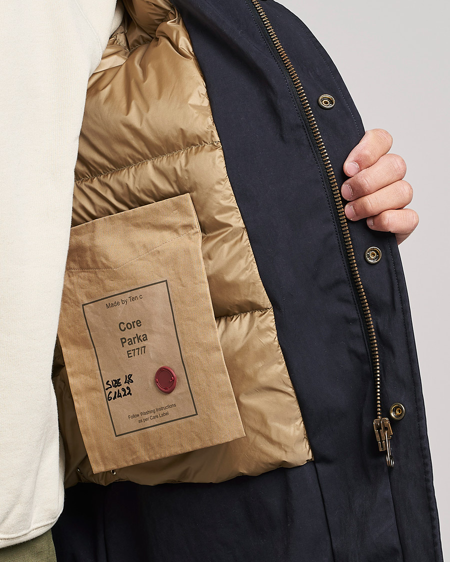 Heren | Jassen | Ten c | OJJ Core Down Parka Navy