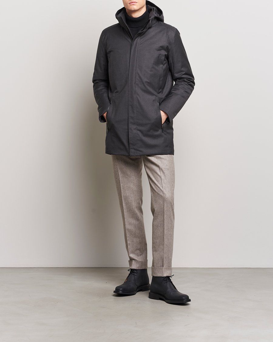 Homme | Manteaux Et Vestes | UBR | Regulator Parka Savile Grey Wool