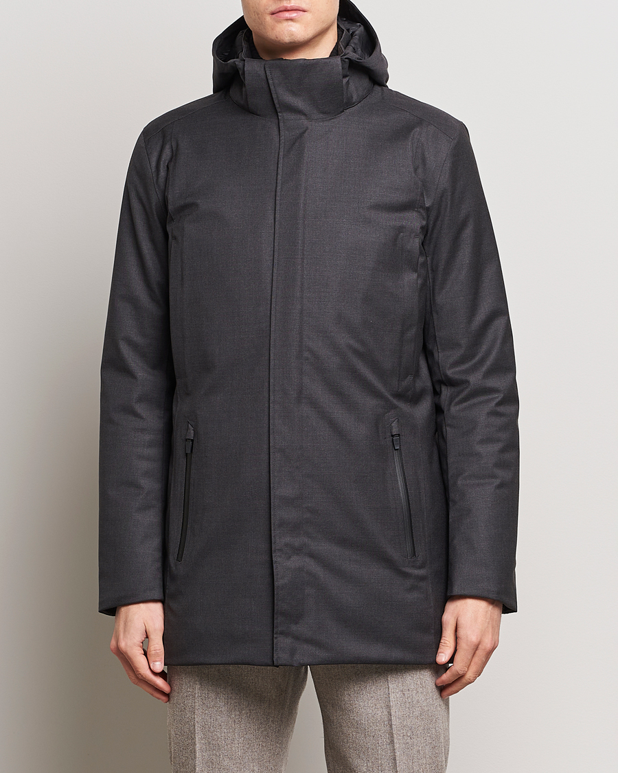Homme | Manteaux Et Vestes | UBR | Regulator Parka Savile Grey Wool