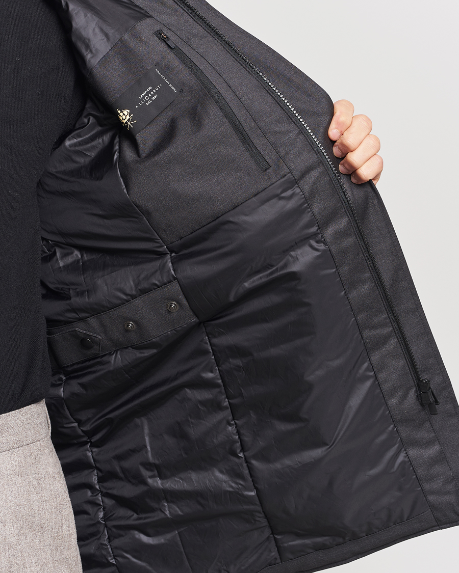Homme | Manteaux Et Vestes | UBR | Regulator Parka Savile Grey Wool