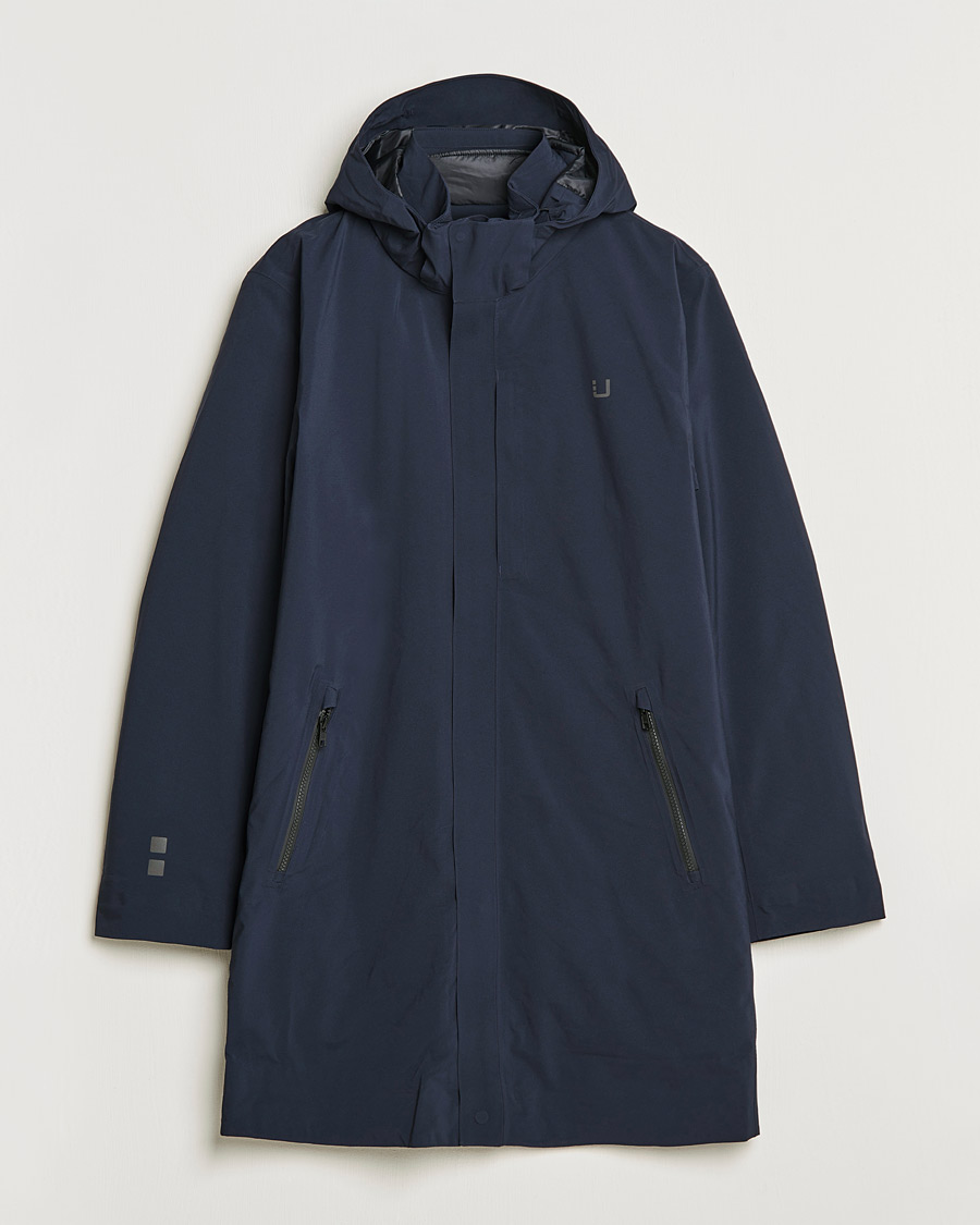Heren | Jassen | UBR | Black Storm Coat Navy