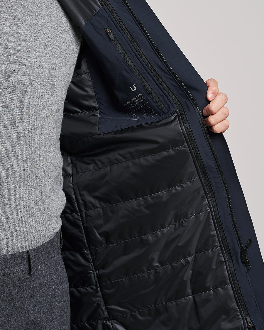 Heren | Jassen | UBR | Black Storm Coat Navy