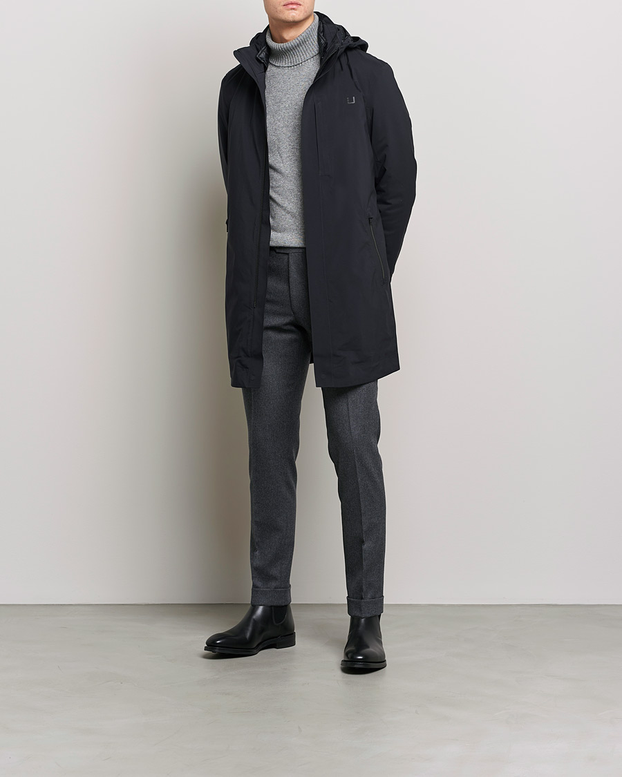 Homme | Manteaux Et Vestes | UBR | Black Storm Coat Black Storm