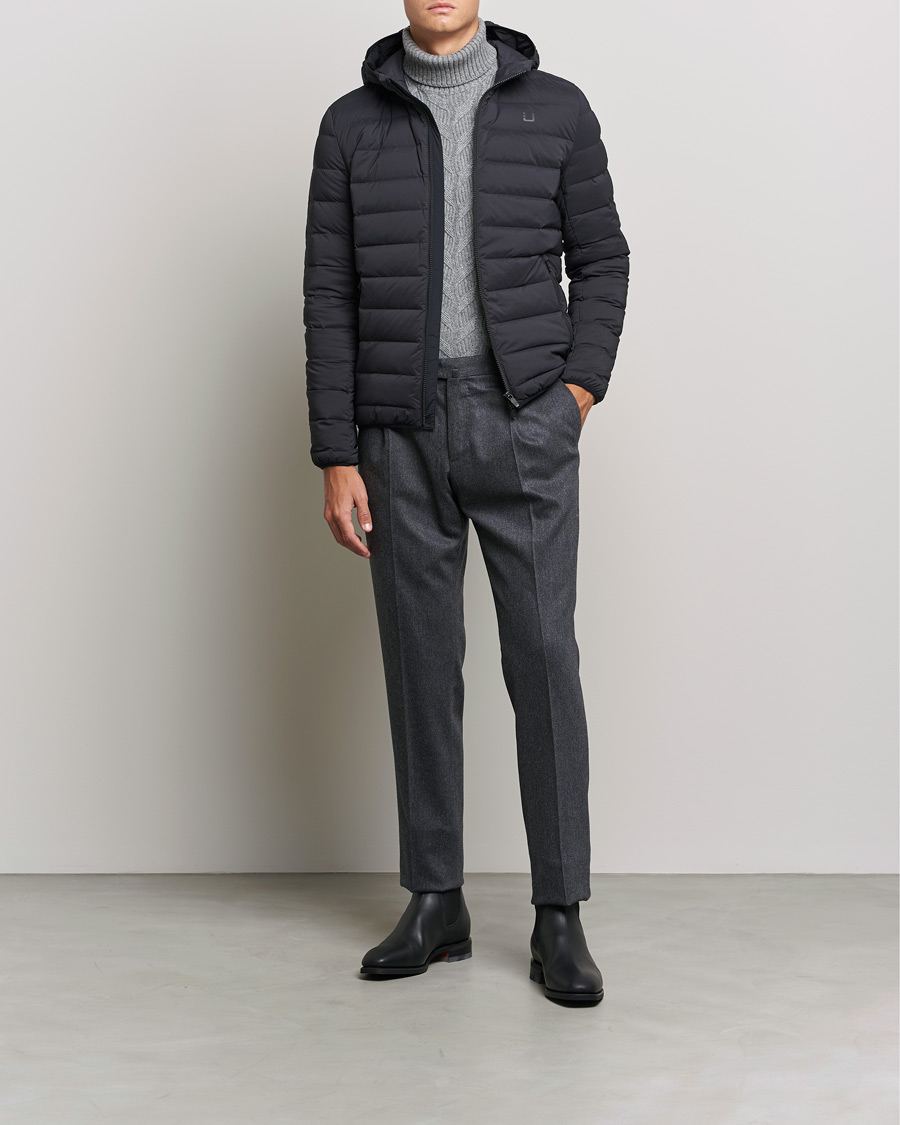 Heren | Jassen | UBR | Sonic Delta Hooded Jacket Black Storm