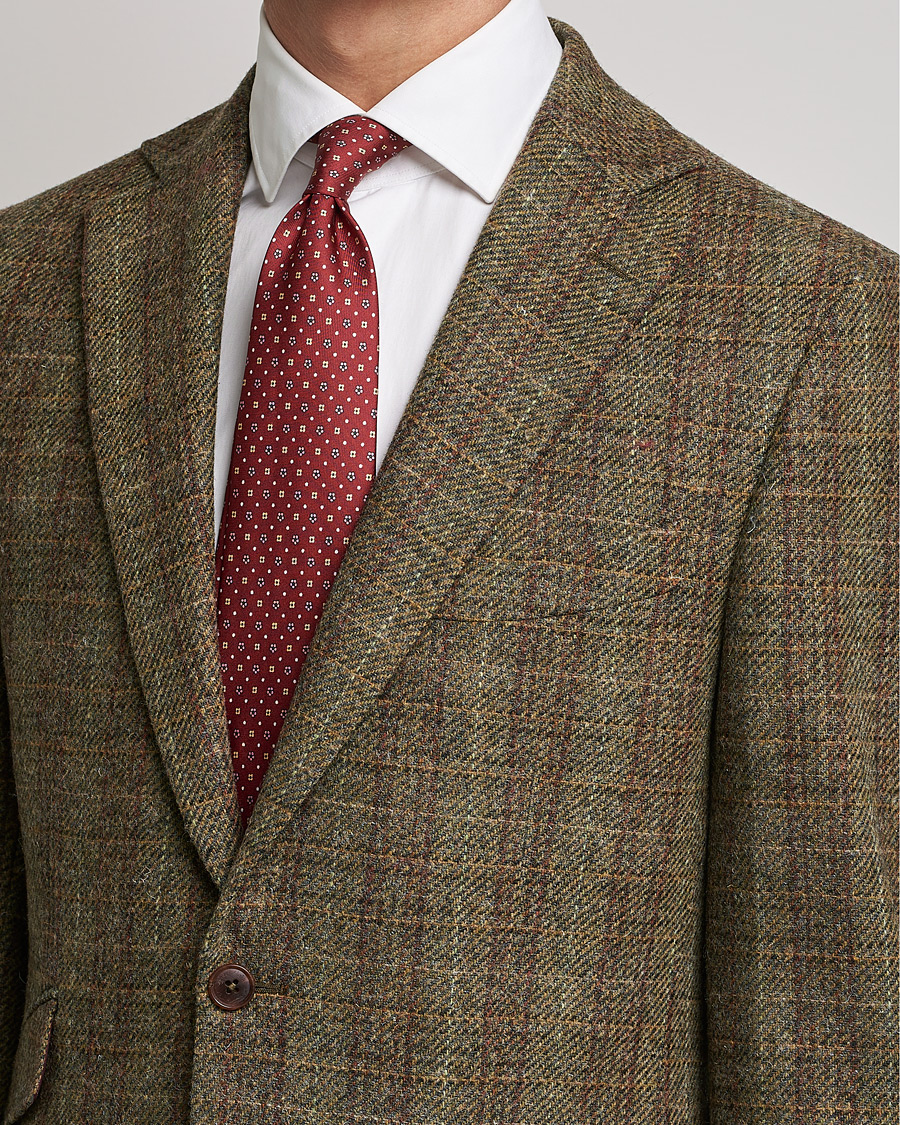 Heren | Blazers | Walker Slater | Edward Wool Donegal Blazer Green