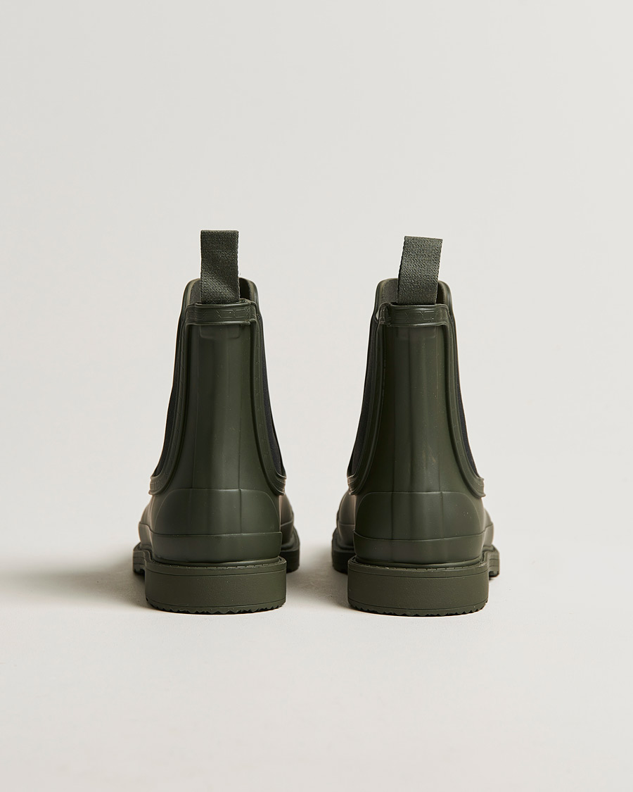 Heren | Overschoenen & Rubberlaarzen | Hunter Boots | Commando Chelsea Boot Dark Olive