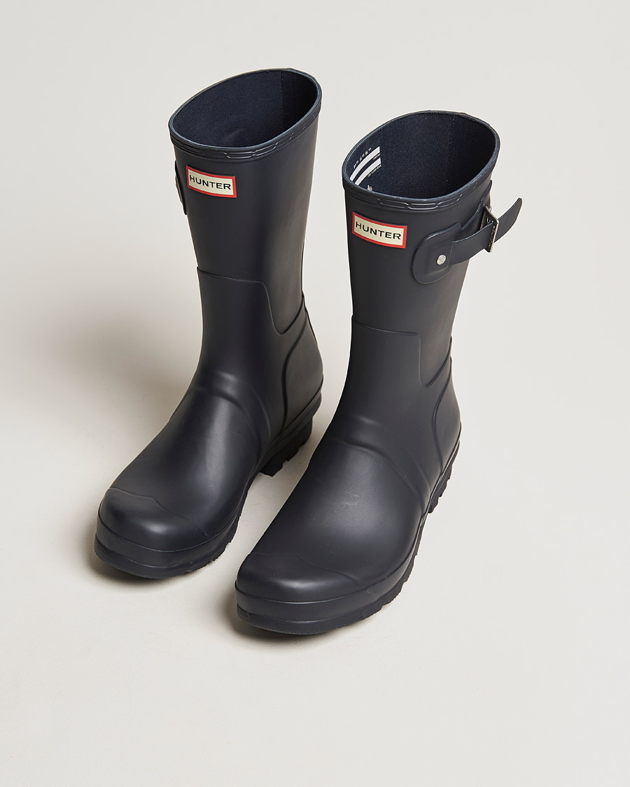 Homme | Hunter Boots Original Short Boot Navy | Hunter Boots | Original Short Boot Navy