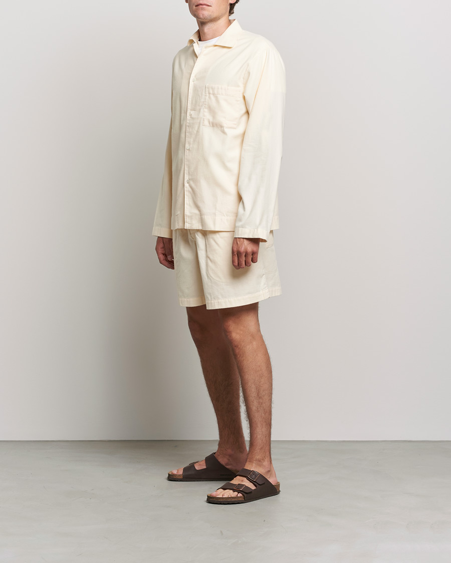 Homme | Peignoirs Et Pyjamas | Tekla | Flannel Pyjama Shorts Moondust