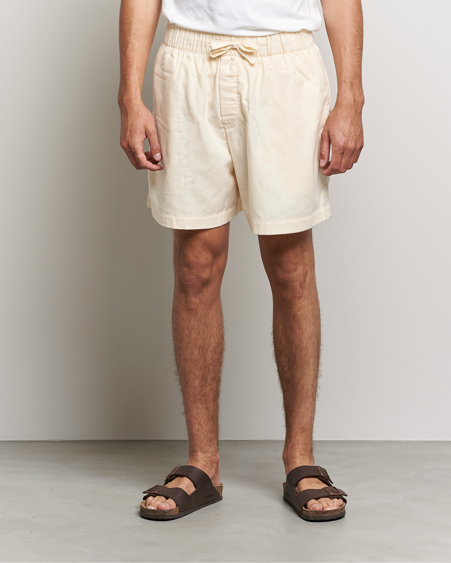 Homme | Peignoirs Et Pyjamas | Tekla | Flannel Pyjama Shorts Moondust