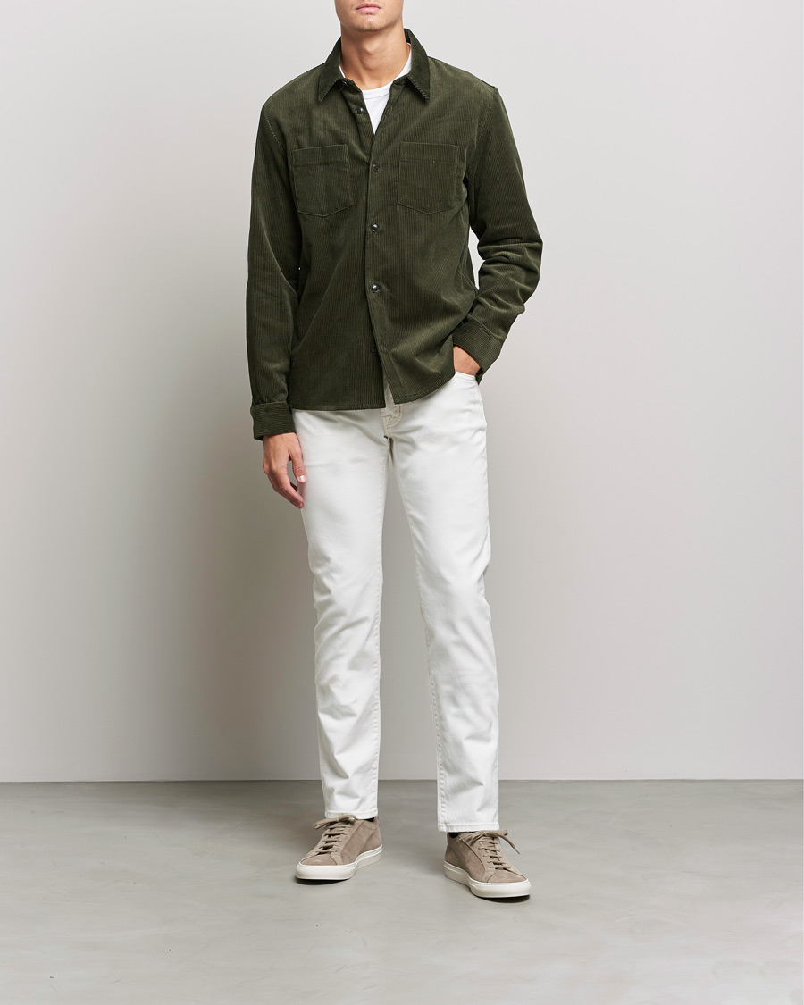 Homme | Jeans | Jacob Cohën | Nick Bio Cotton Slim Fit Jeans Off White