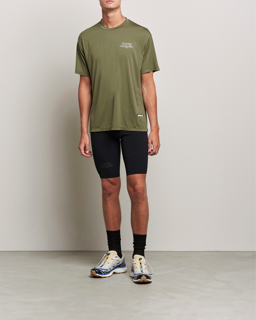 Homme | T-shirts | Satisfy | AuraLite T-Shirt Olive
