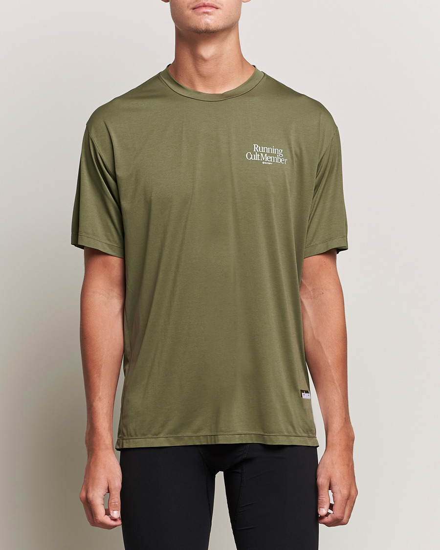 Homme | T-shirts | Satisfy | AuraLite T-Shirt Olive