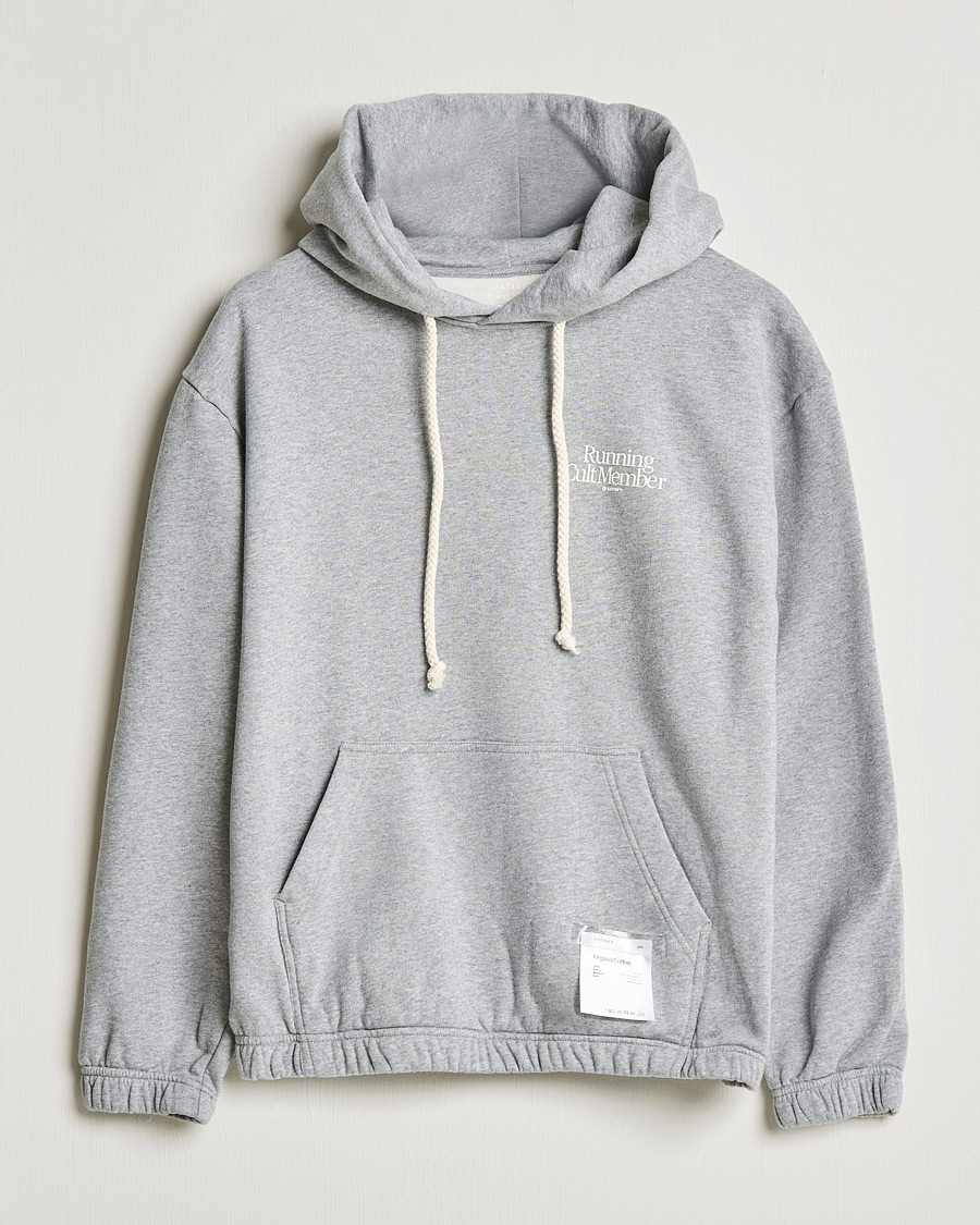 Homme | Pulls Et Tricots | Satisfy | Organic Cotton Hoodie Heather Grey