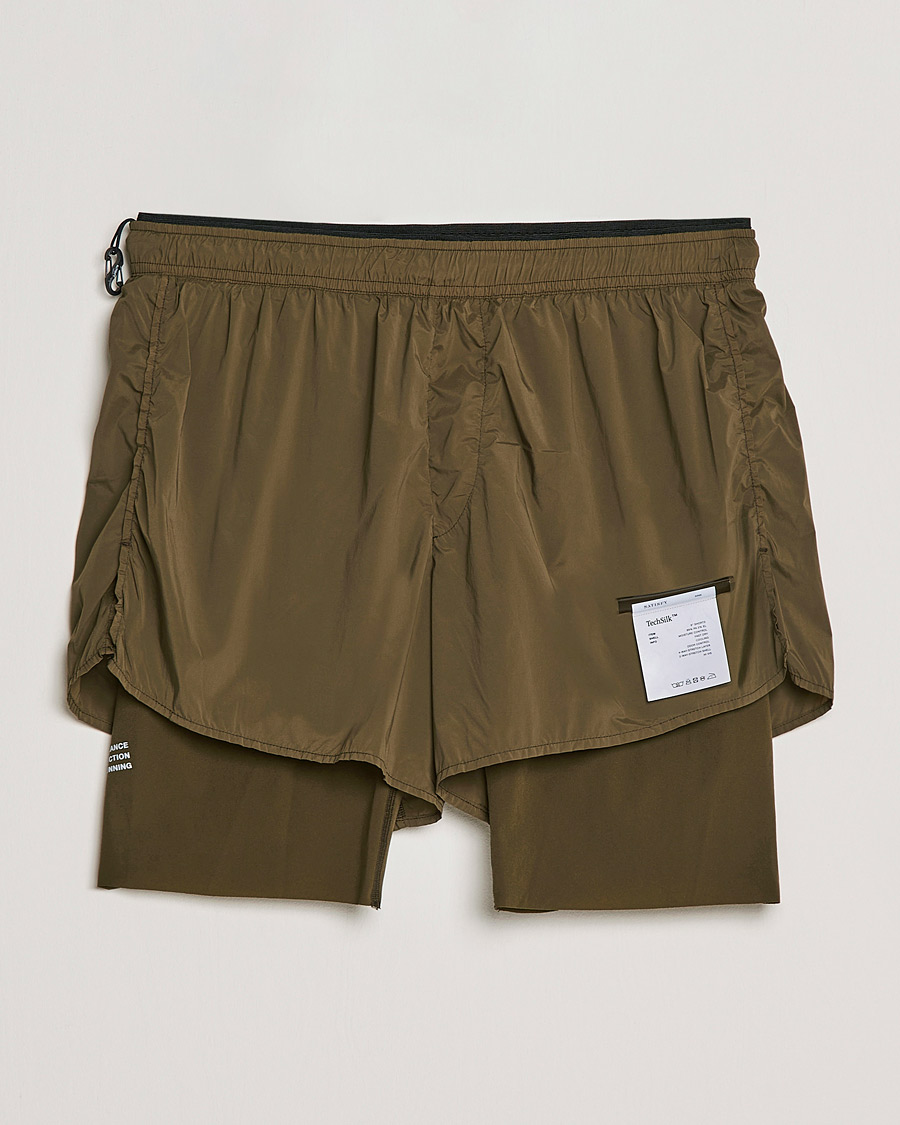 Heren | Korte broek | Satisfy | TechSilk Shorts Olive