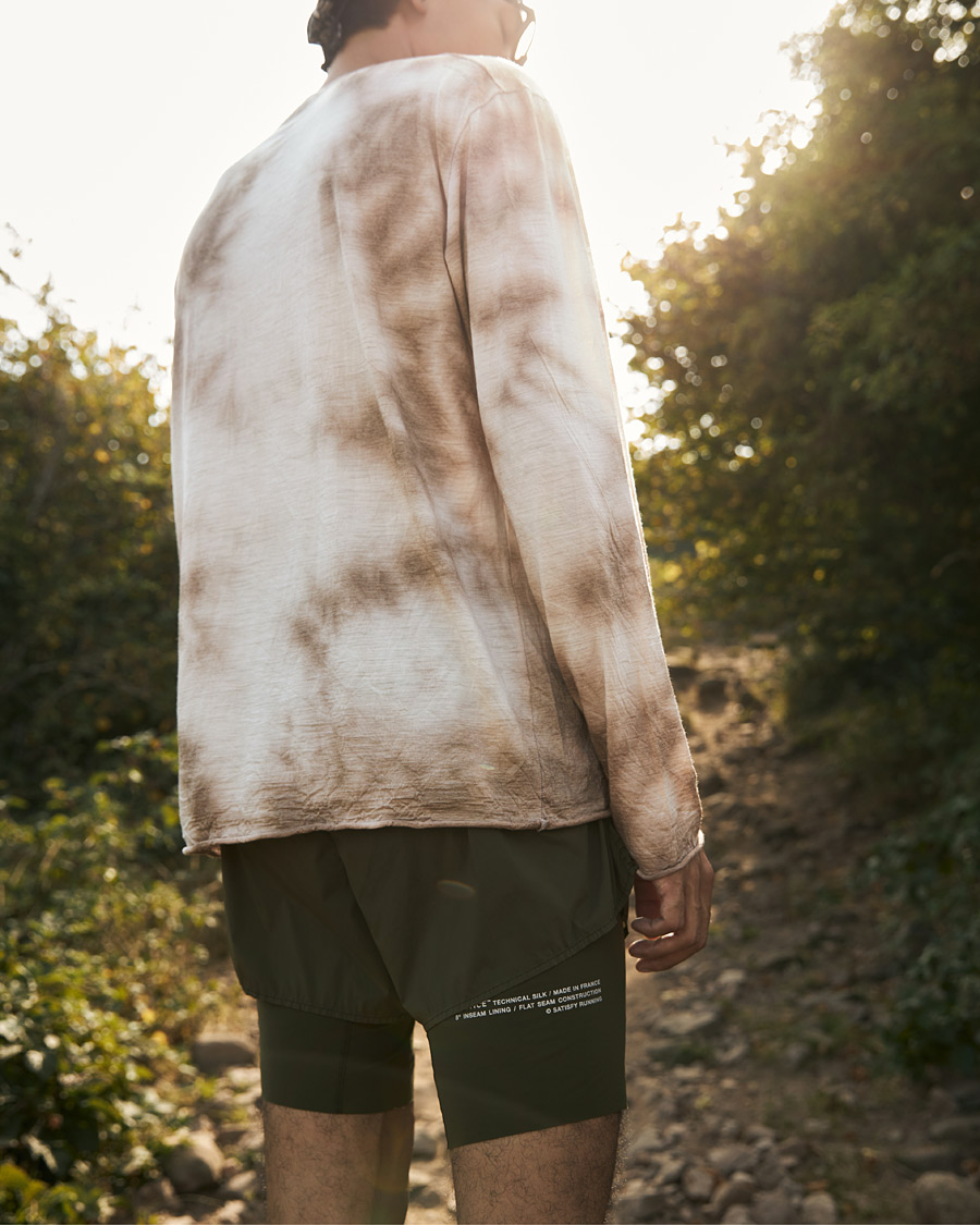 Heren | Korte broek | Satisfy | TechSilk Shorts Olive