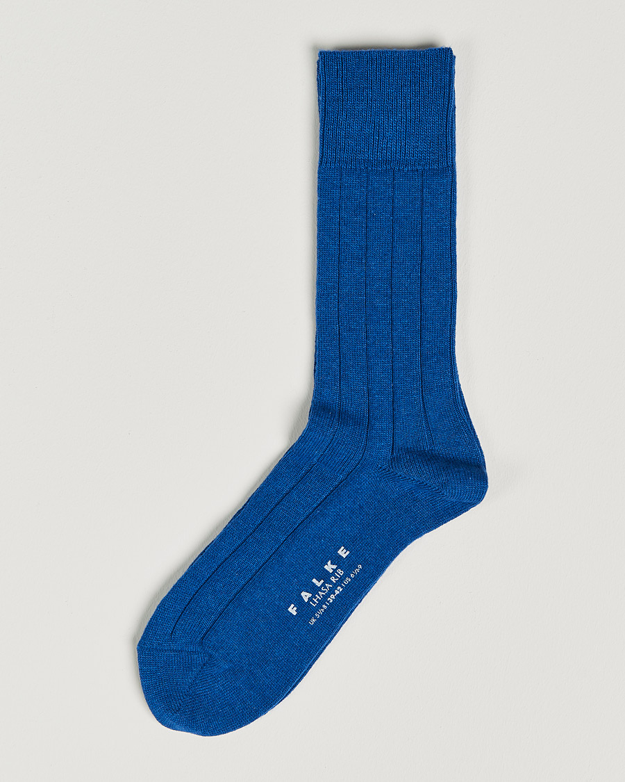 Homme | Sous-Vêtements Et Chaussettes | Falke | Lhasa Cashmere Socks Sapphire Blue