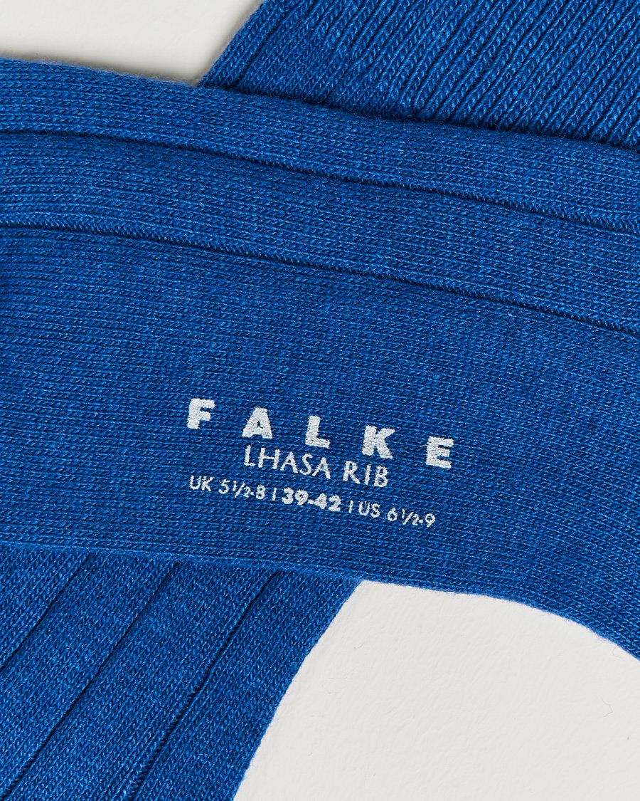 Homme | Sous-Vêtements Et Chaussettes | Falke | Lhasa Cashmere Socks Sapphire Blue