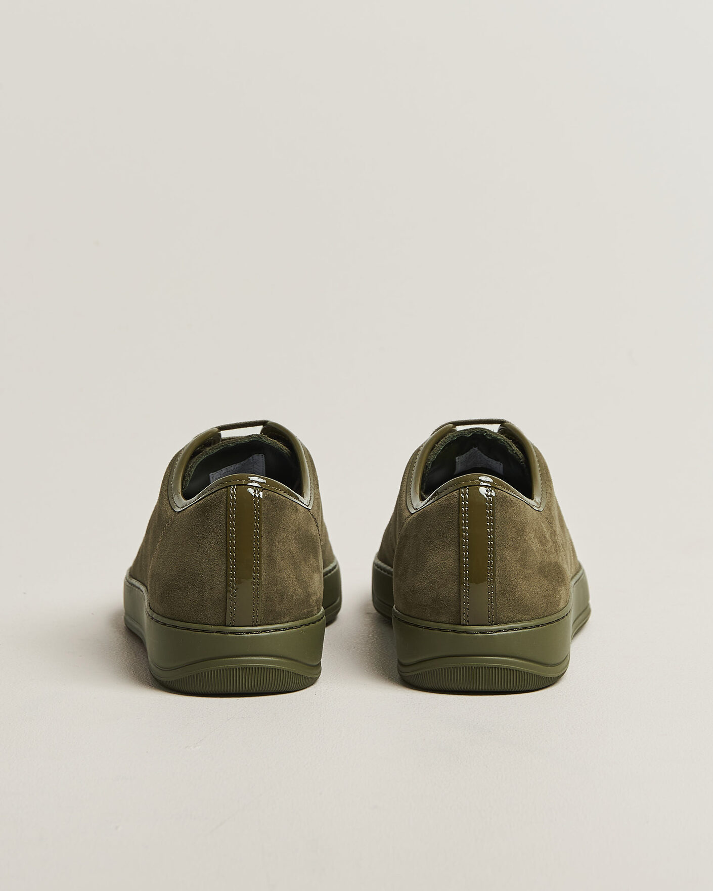 Homme | Baskets | Lanvin | Patent Cap Toe Sneaker Khaki