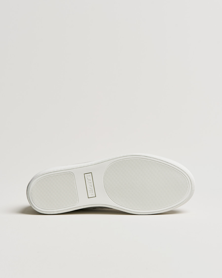 Homme | Lanvin Nappa Cap Toe Sneaker Light Grey | Lanvin | Nappa Cap Toe Sneaker Light Grey