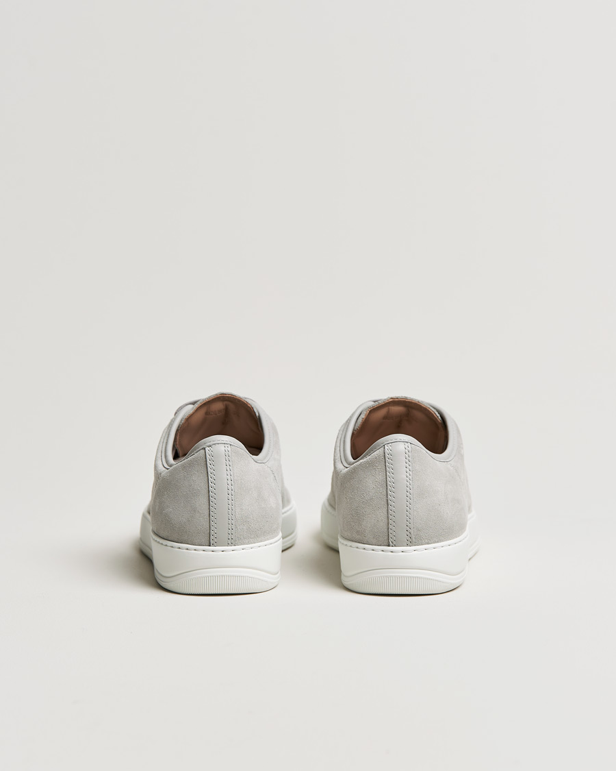 Homme | Lanvin Nappa Cap Toe Sneaker Light Grey | Lanvin | Nappa Cap Toe Sneaker Light Grey