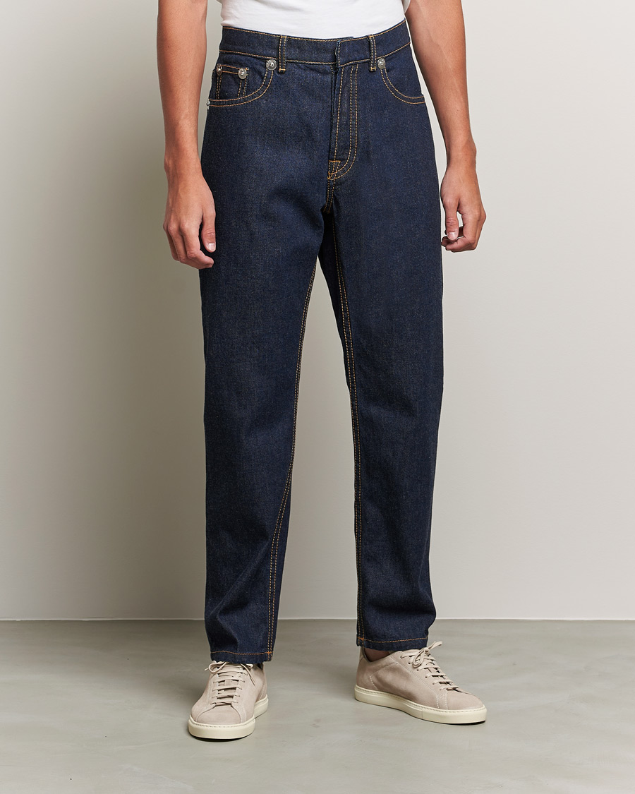 Homme | Jeans | Lanvin | Tapered Jeans Navy Blue