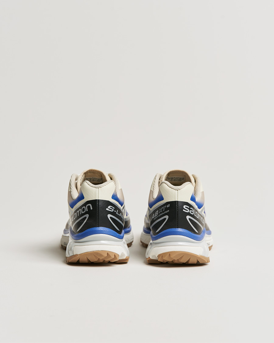 Homme | Salomon XT-6 Skyline Running Sneakers Sand/Blue | Salomon | XT-6 Skyline Running Sneakers Sand/Blue