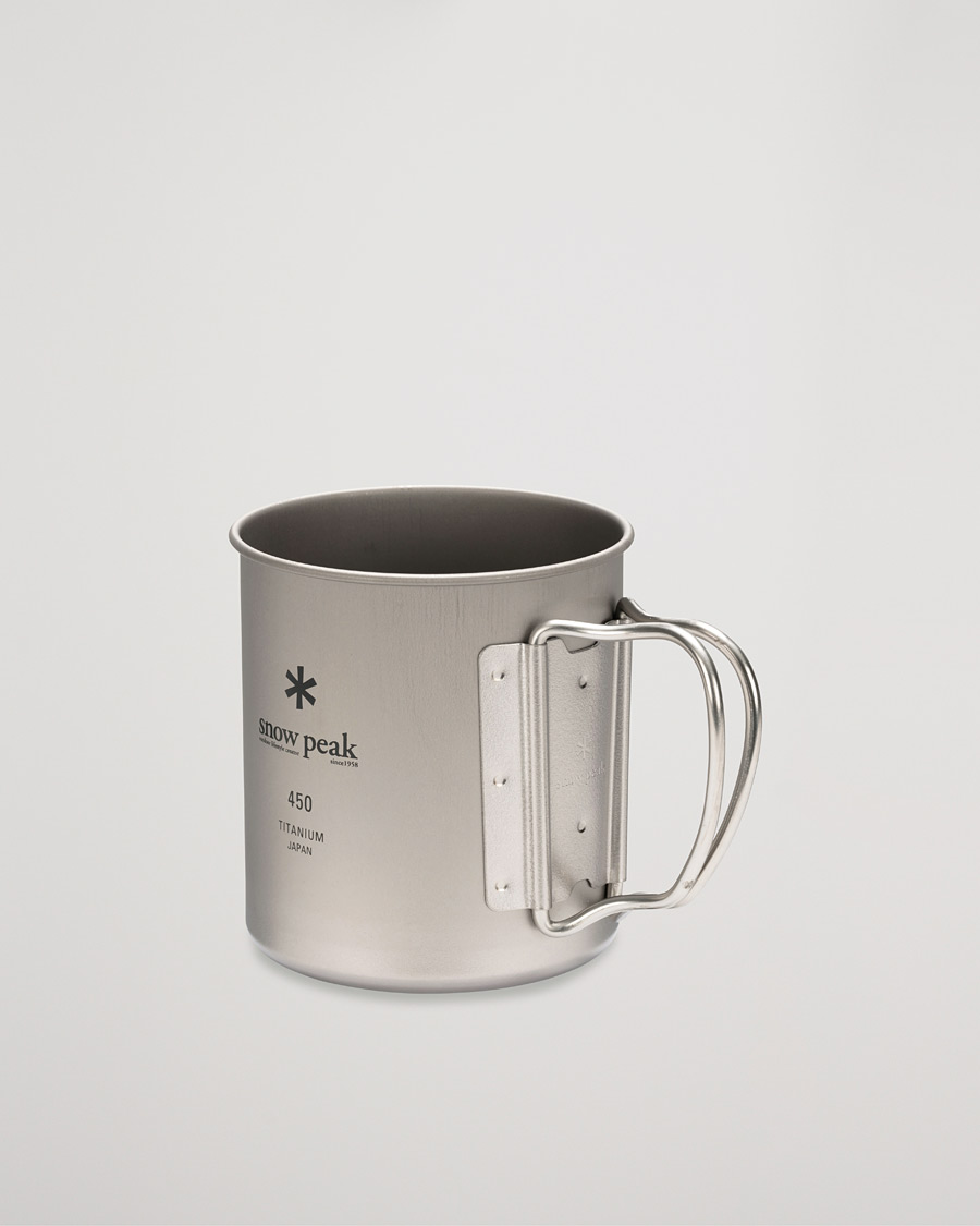 Heren | Outdoor living | Snow Peak | Single Wall Mug 450 Titanium