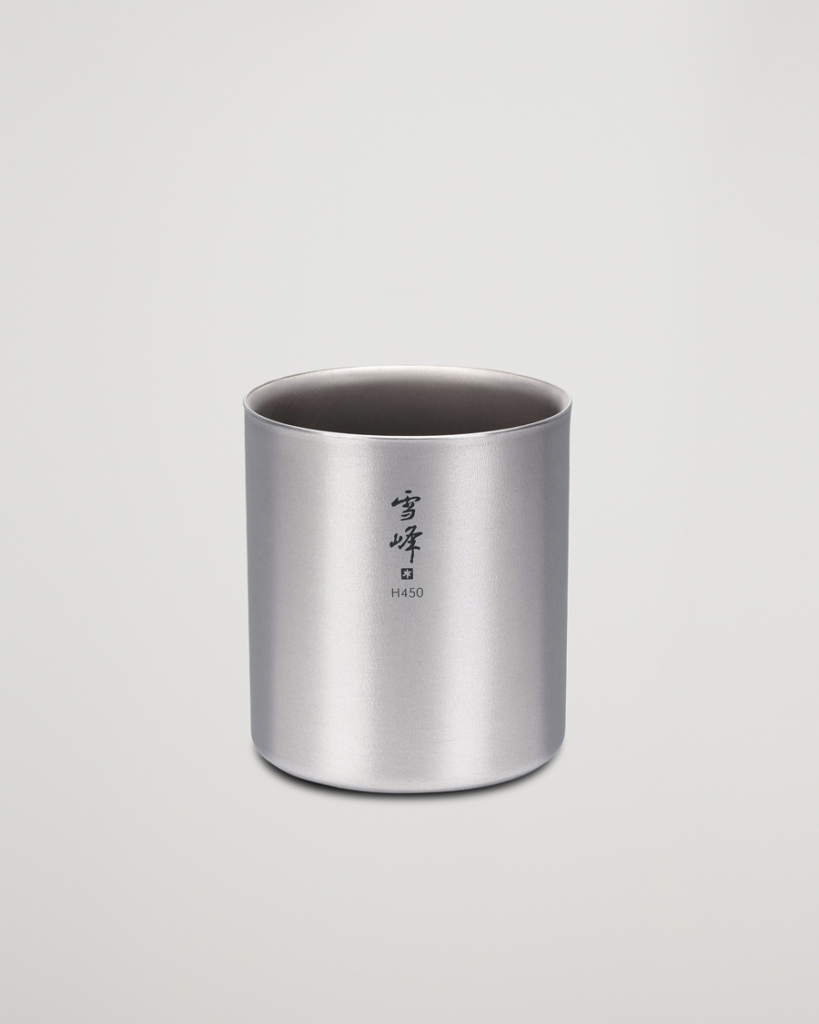Heren | Outdoor living | Snow Peak | Double Wall Stacking Mug 450 Titanium