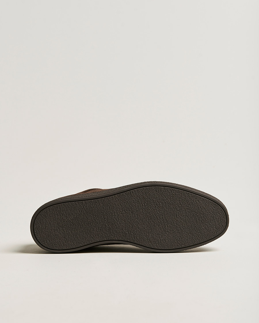 Homme | John Lobb Molton Soft Suede Sneaker Dark Brown Suede | John Lobb | Molton Soft Suede Sneaker Dark Brown Suede