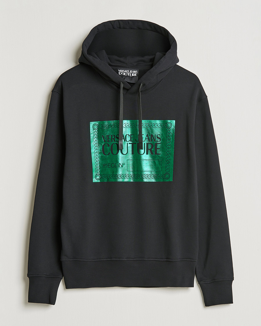 Homme | Pulls Et Tricots | Versace Jeans Couture | Piece Nr Hoodie Black