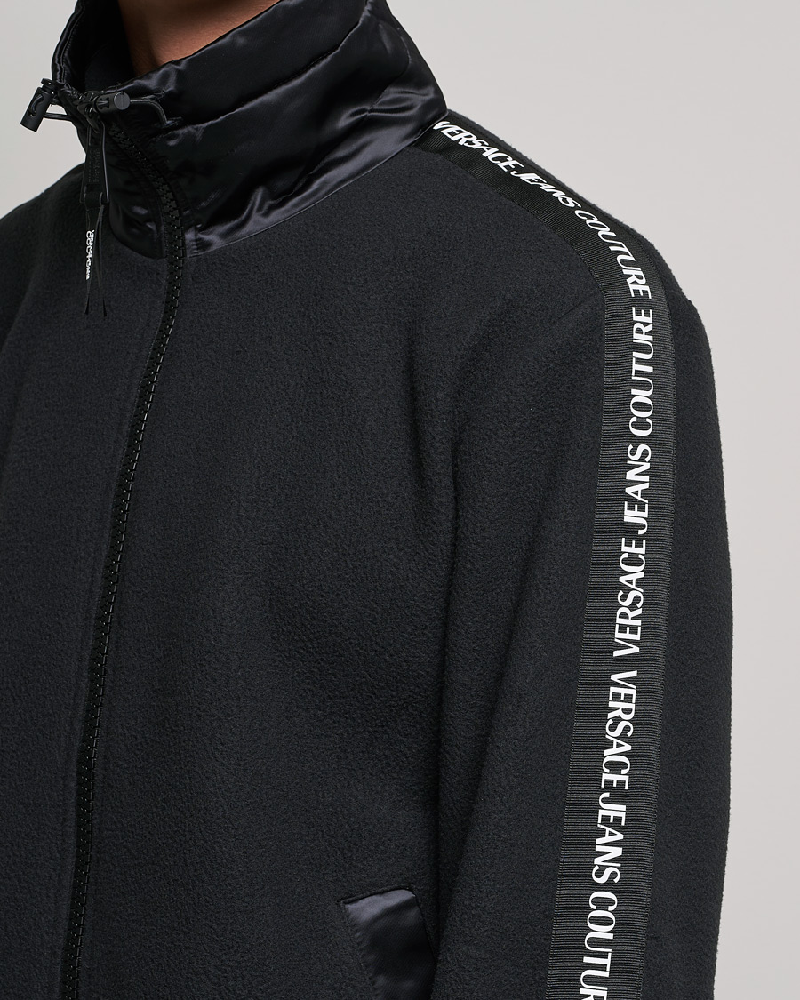 Heren | Truien | Versace Jeans Couture | Tape Logo Full Zip Black