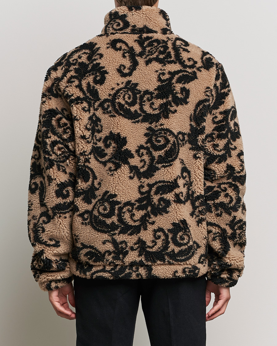Homme | Manteaux Et Vestes | Versace Jeans Couture | Teddy Jacquard Jacket Tortora