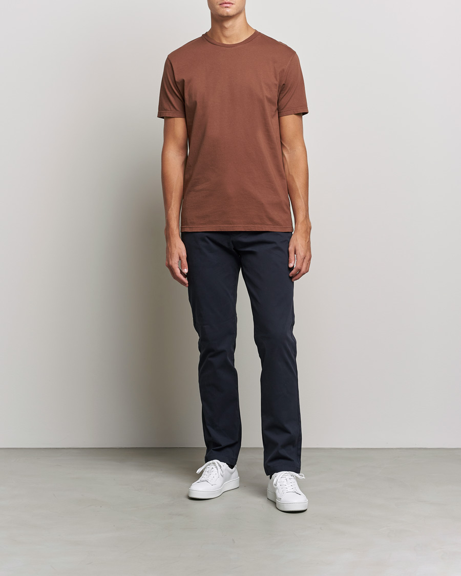 Heren | T-shirts | Colorful Standard | Classic Organic T-Shirt Cinnamon Brown