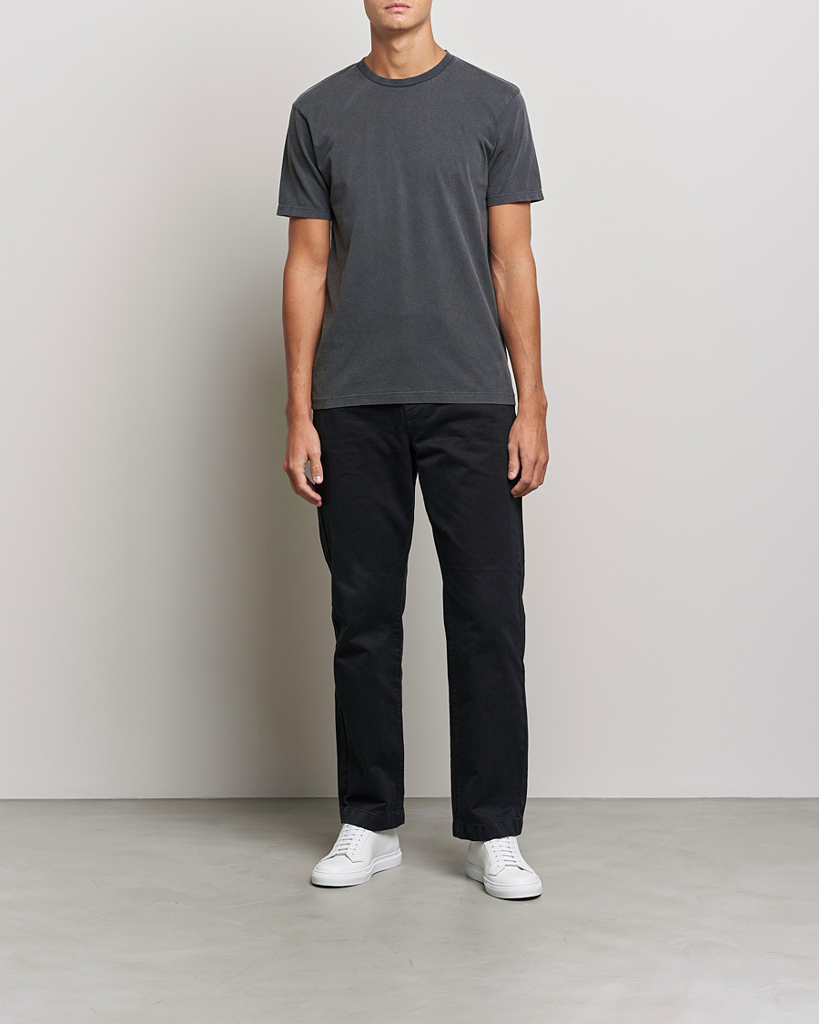 Heren | T-shirts | Colorful Standard | Classic Organic T-Shirt Faded Black
