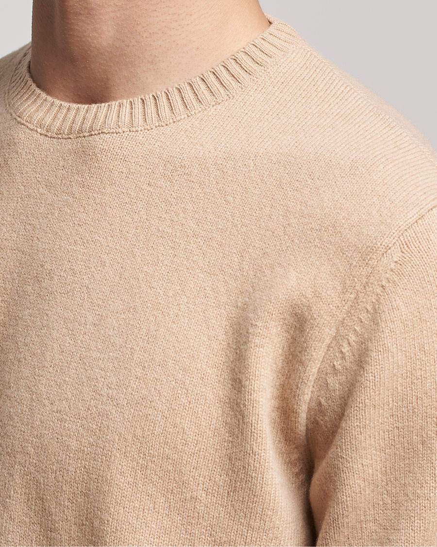 Heren | Truien | Colorful Standard | Classic Merino Wool Crew Neck Honey Beige