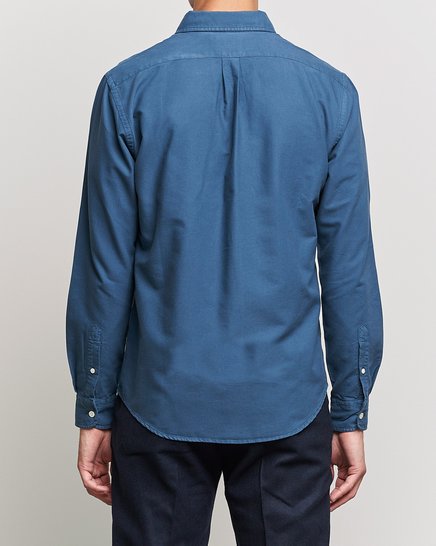 Heren | Overhemden | Colorful Standard | Classic Organic Oxford Button Down Shirt Petrol Blue