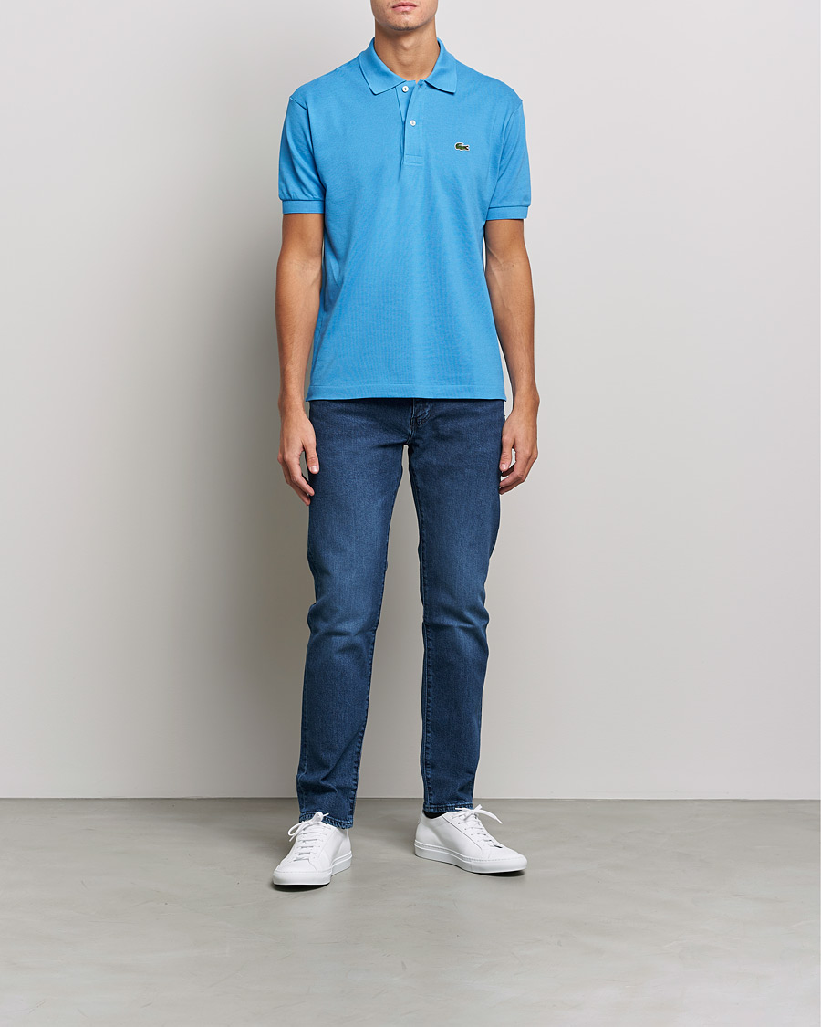 Heren | Polo's | Lacoste | Original Polo Piké Argentine Blue