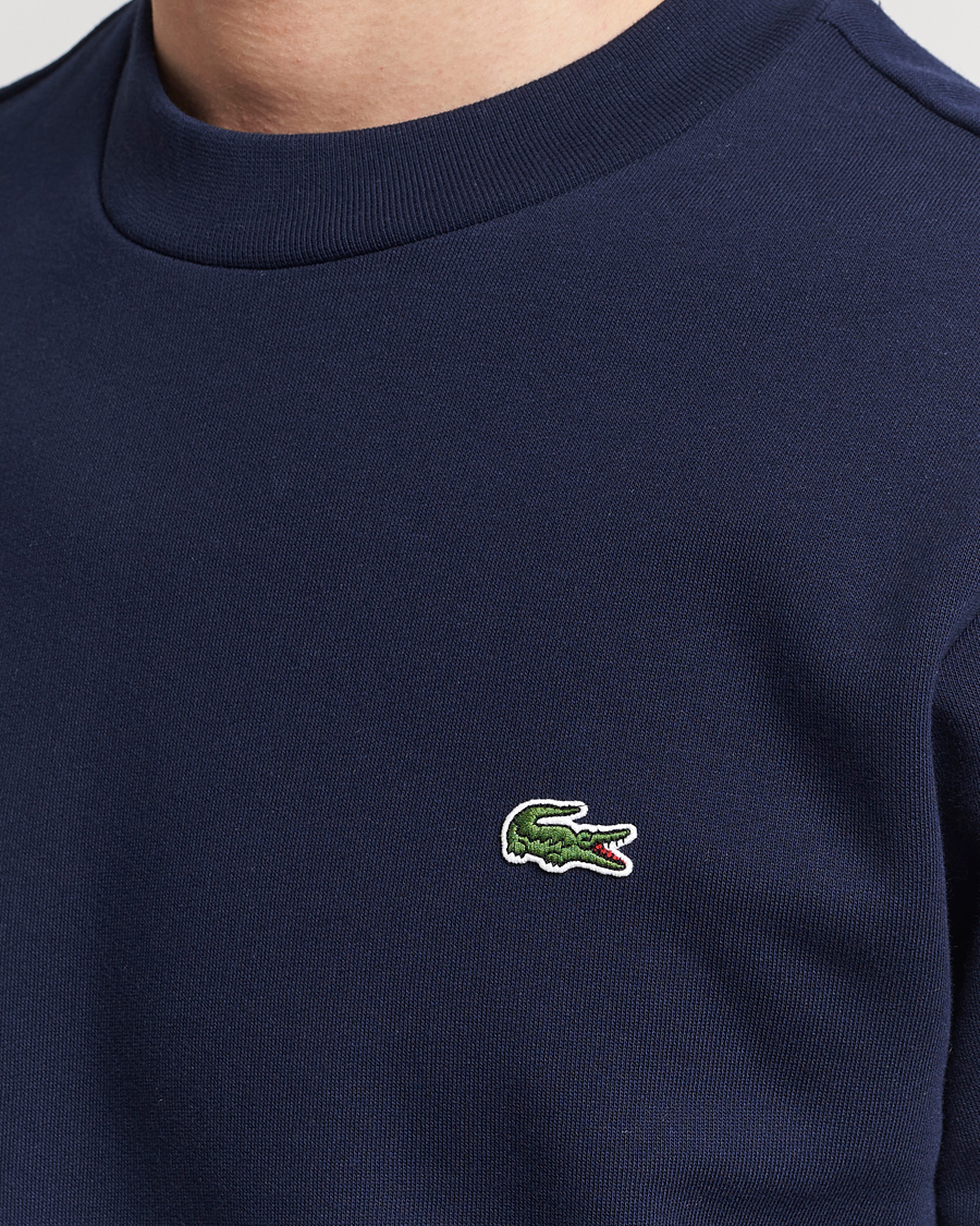 Homme | Pulls Et Tricots | Lacoste | Crew Neck Sweatshirt Navy Blue
