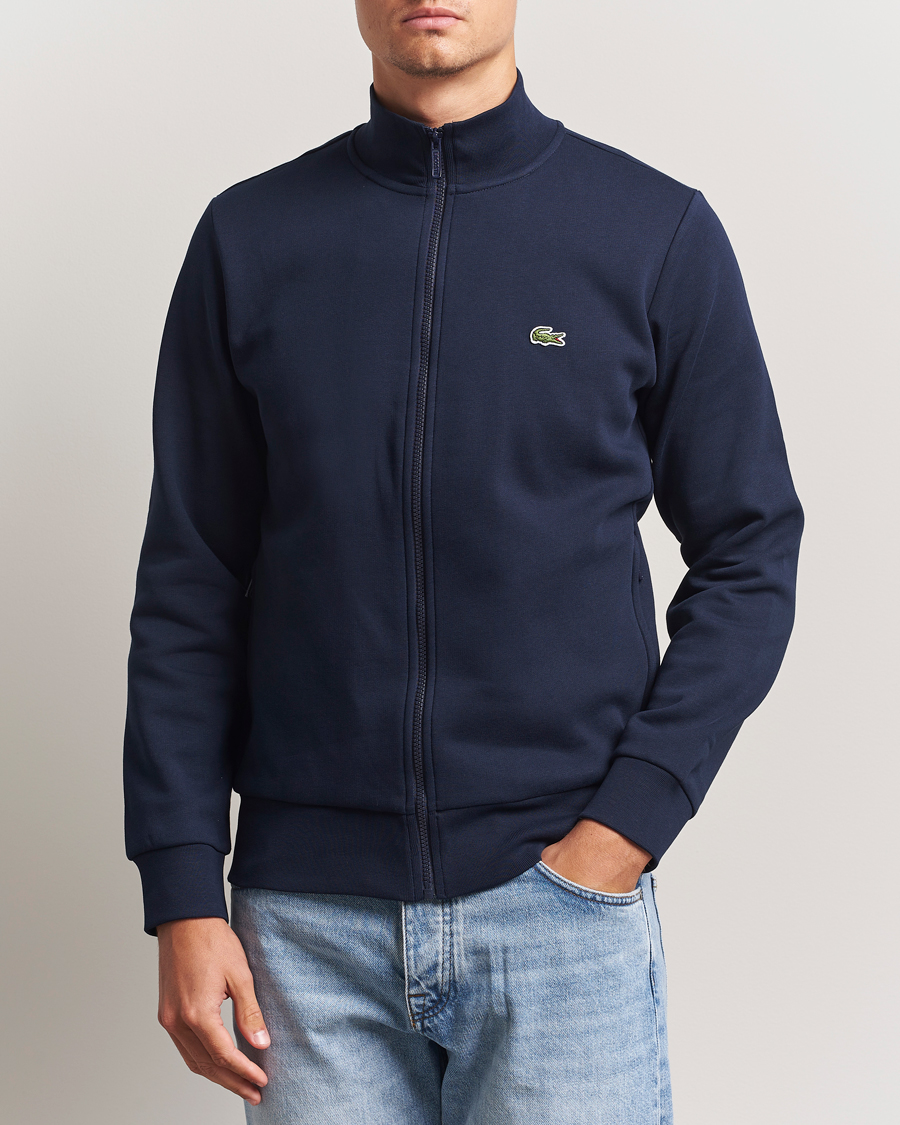 Homme | Pulls Et Tricots | Lacoste | Full Zip Sweater Navy