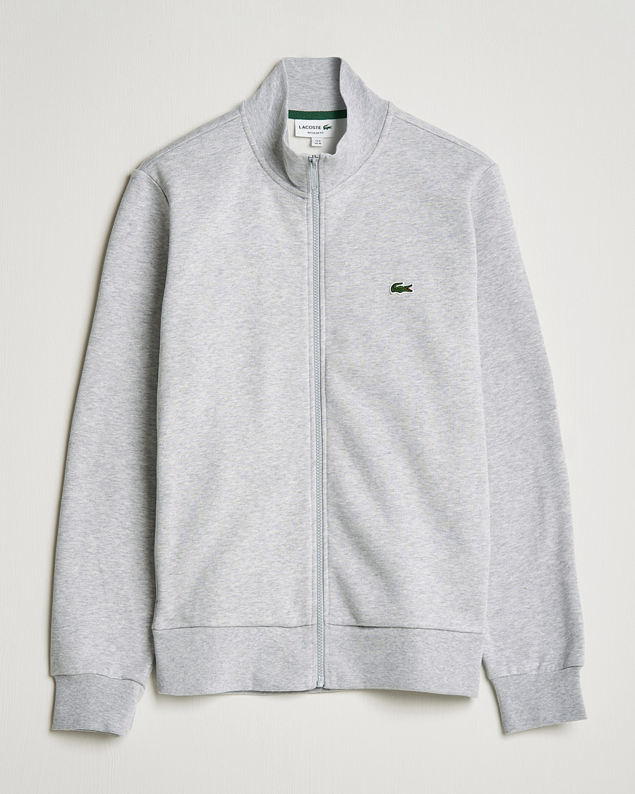 Heren | Truien | Lacoste | Full Zip Sweater Silver Chine