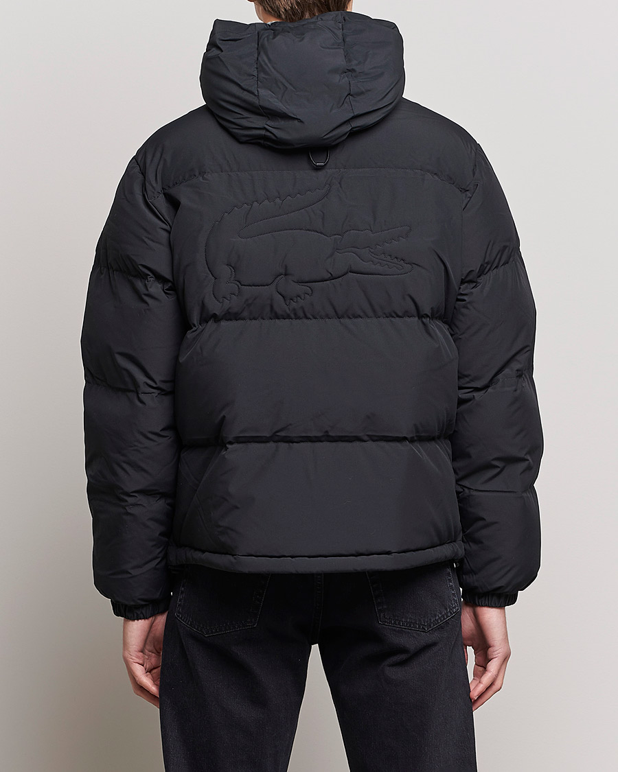 Homme | Manteaux Et Vestes | Lacoste | Hooded Lightweight Jacket Black